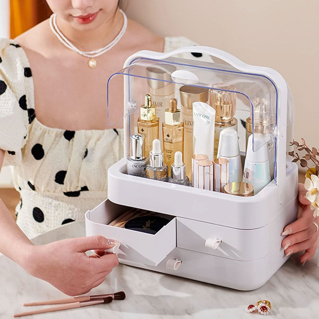 Organizador maquillaje 3 cajones vista adicional – Mil Ideas