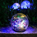 Esferas de luces solares decorativas con estaca – Mil Ideas