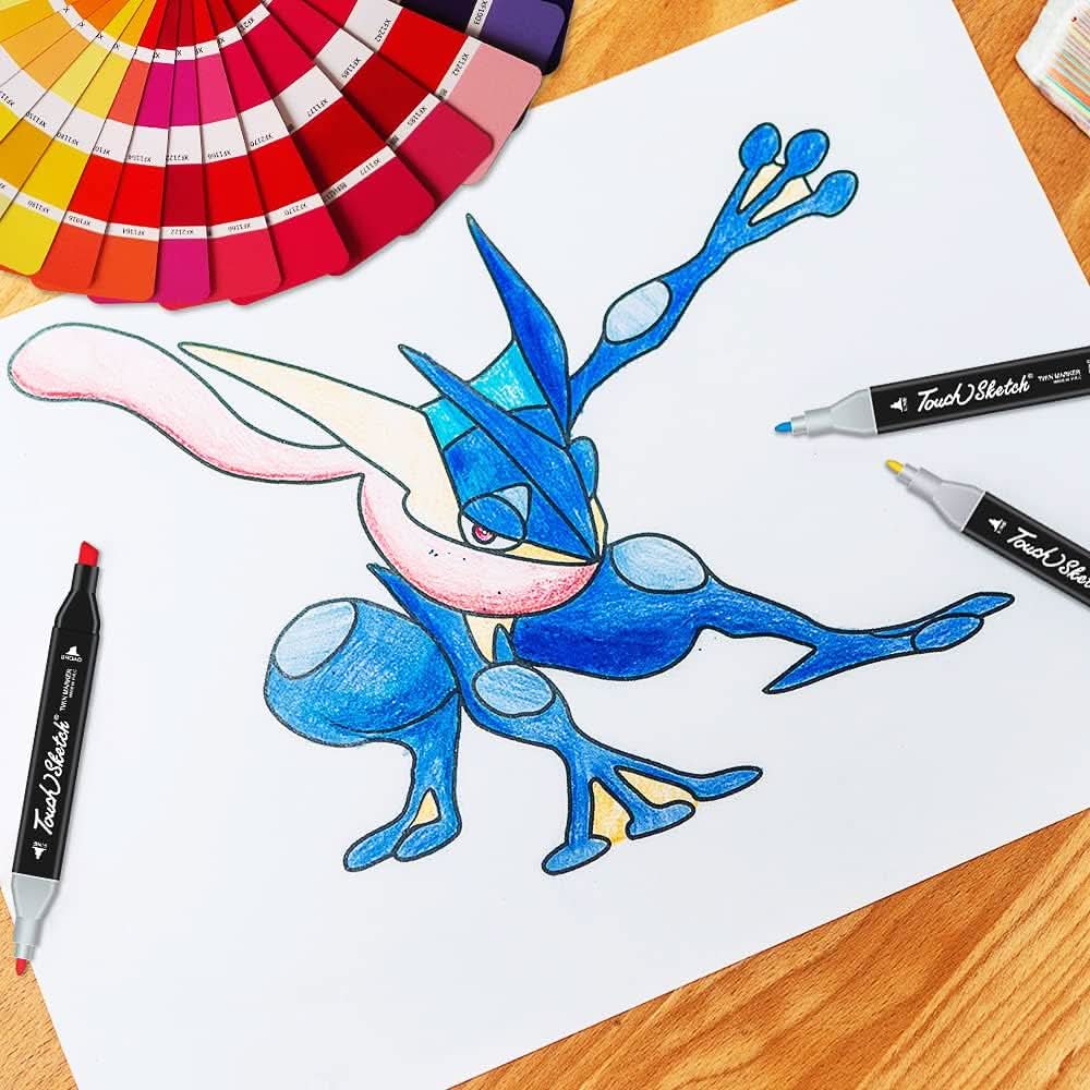 Juego de Marcadores Mil Ideas 80 Colores en Valija