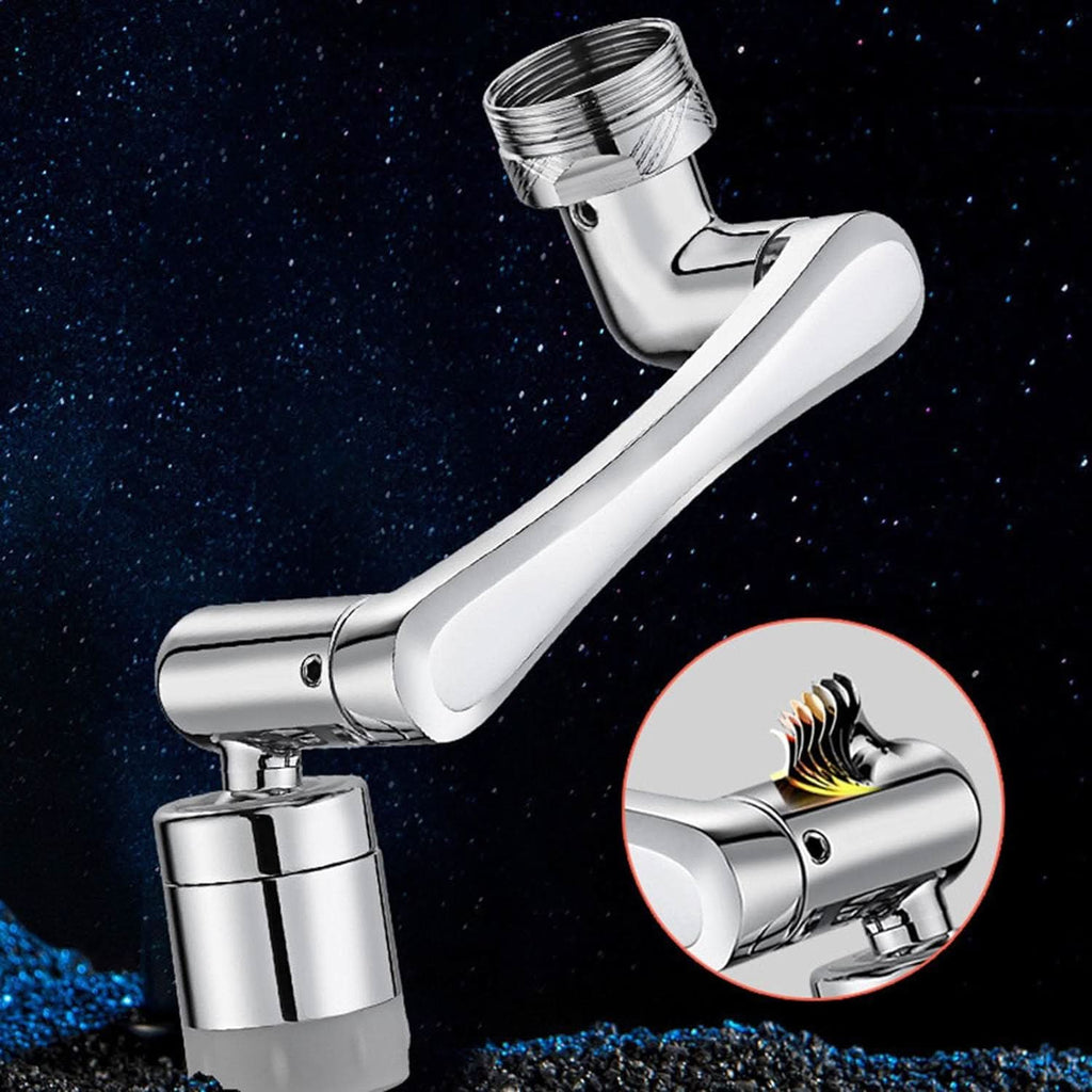 Accesorio para Grifo Giratorio Universal de Acero Inoxidable vista adicional – Mil Ideas