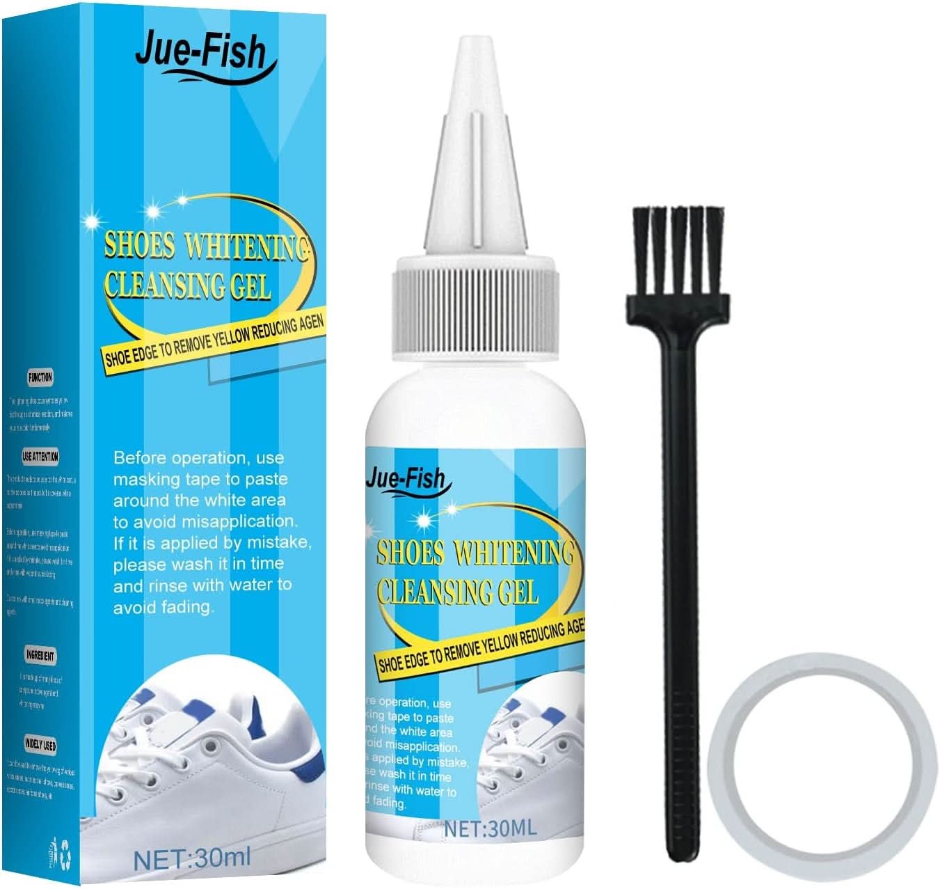 Gel limpiador y blanqueador de zapatos – Mil Ideas