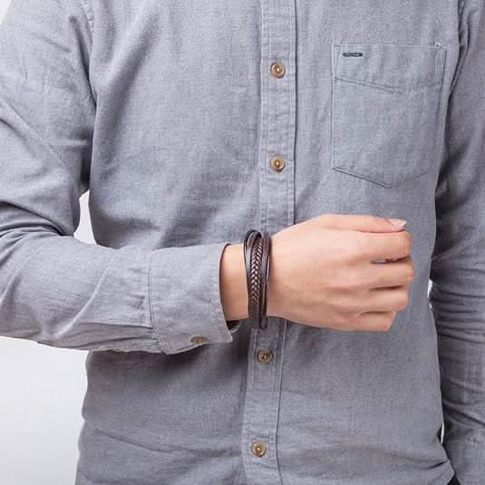 Pulsera cuero Bliss Band vista adicional – Mil Ideas