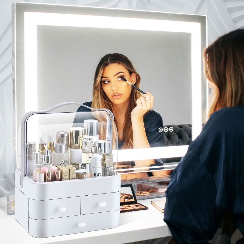 Organizador de maquillaje 3 cajones en uso – Mil Ideas