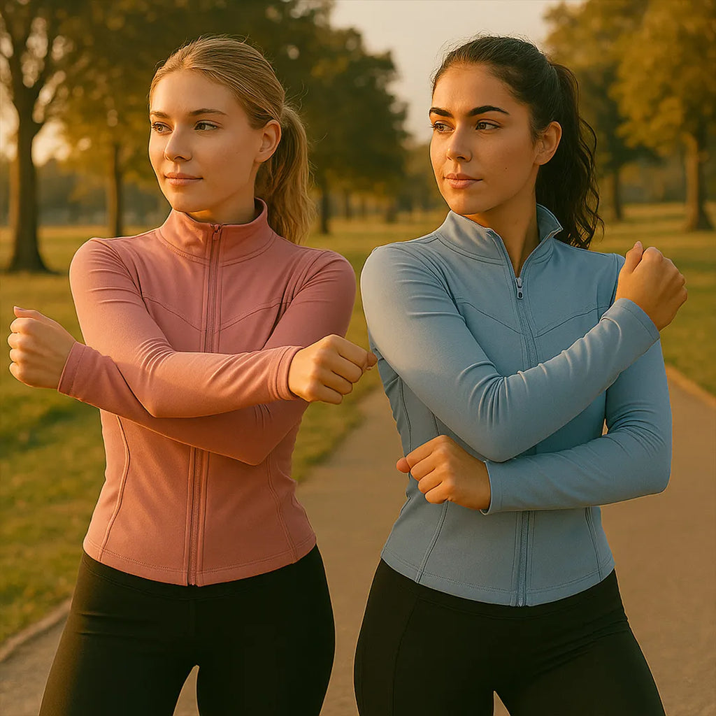 Campera deportiva Aura Balance para mujer vista adicional – Mil Ideas