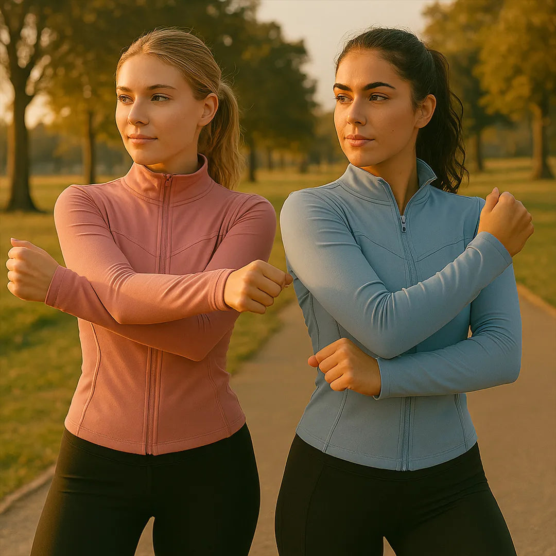 Campera deportiva Aura Balance para mujer vista adicional – Mil Ideas