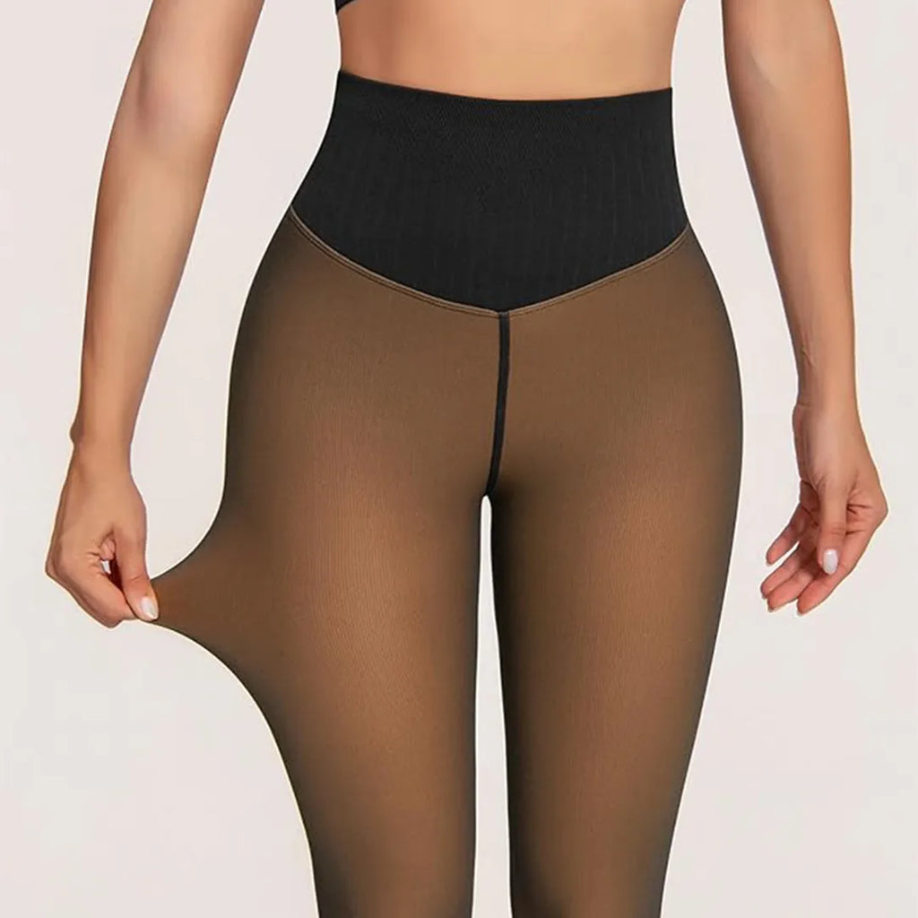 Leggings moldeadora térmica con forro polar vista adicional – Mil Ideas