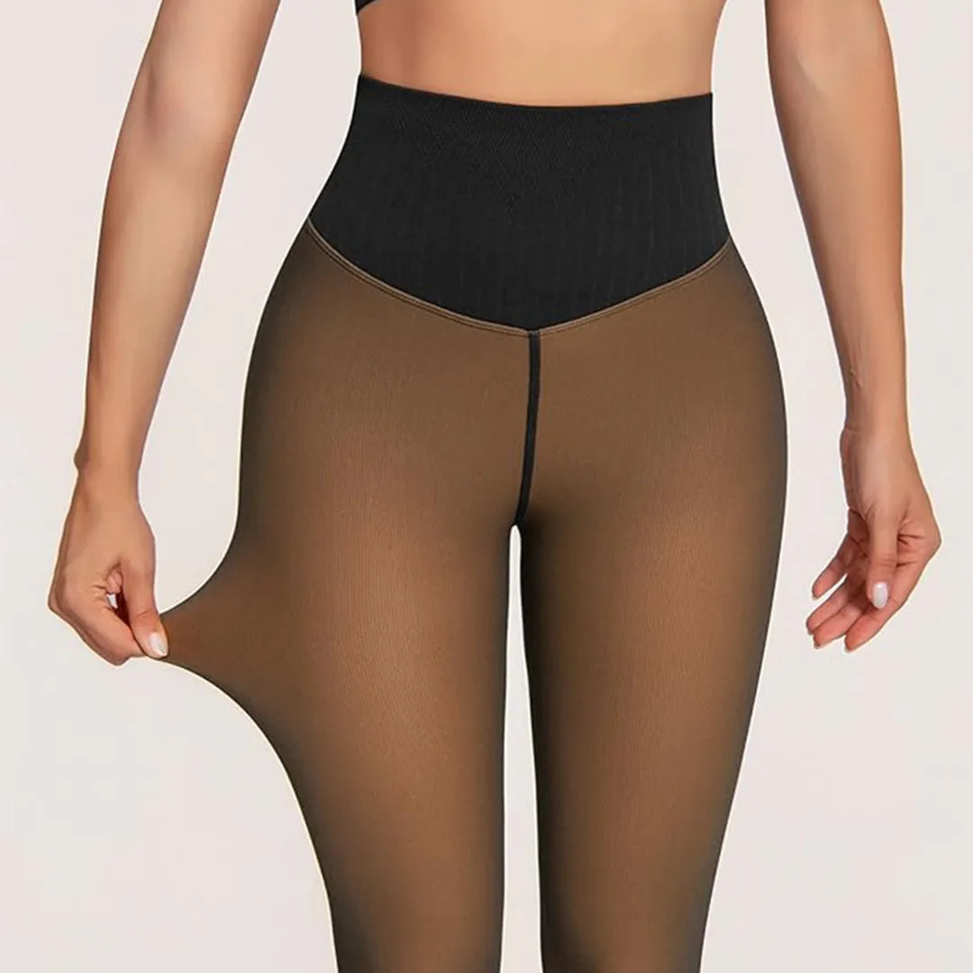 Leggings moldeadora térmica con forro polar vista adicional – Mil Ideas
