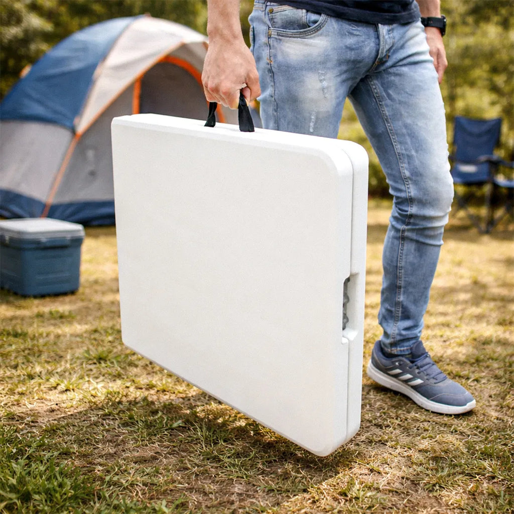 Mesa plegable portátil tipo valija vista adicional – Mil Ideas