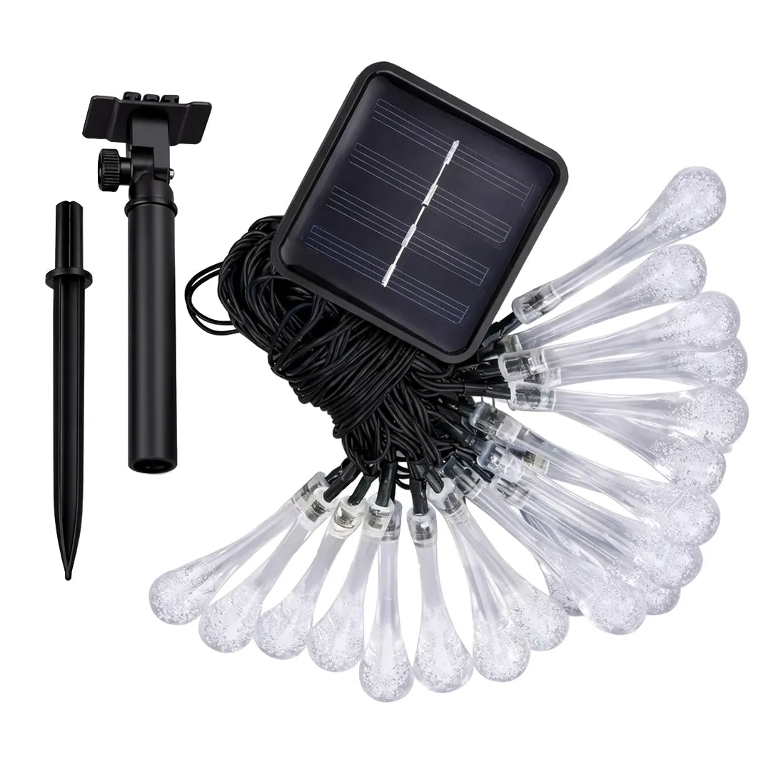 Luces solares Drop IP65 con estaca vista adicional – Mil Ideas