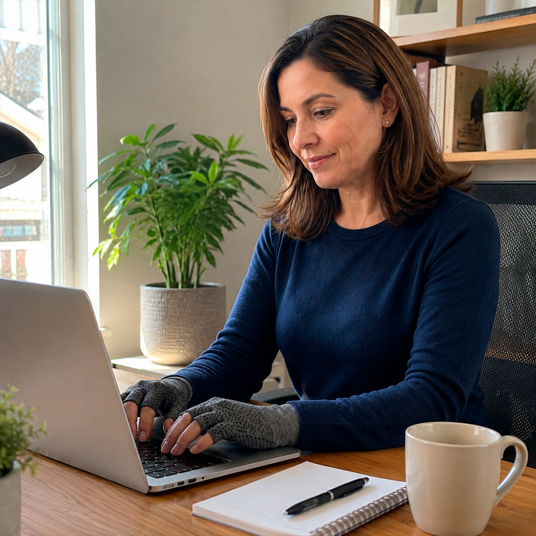 Guantes de Compresión Aliviartrix Marca Wilma