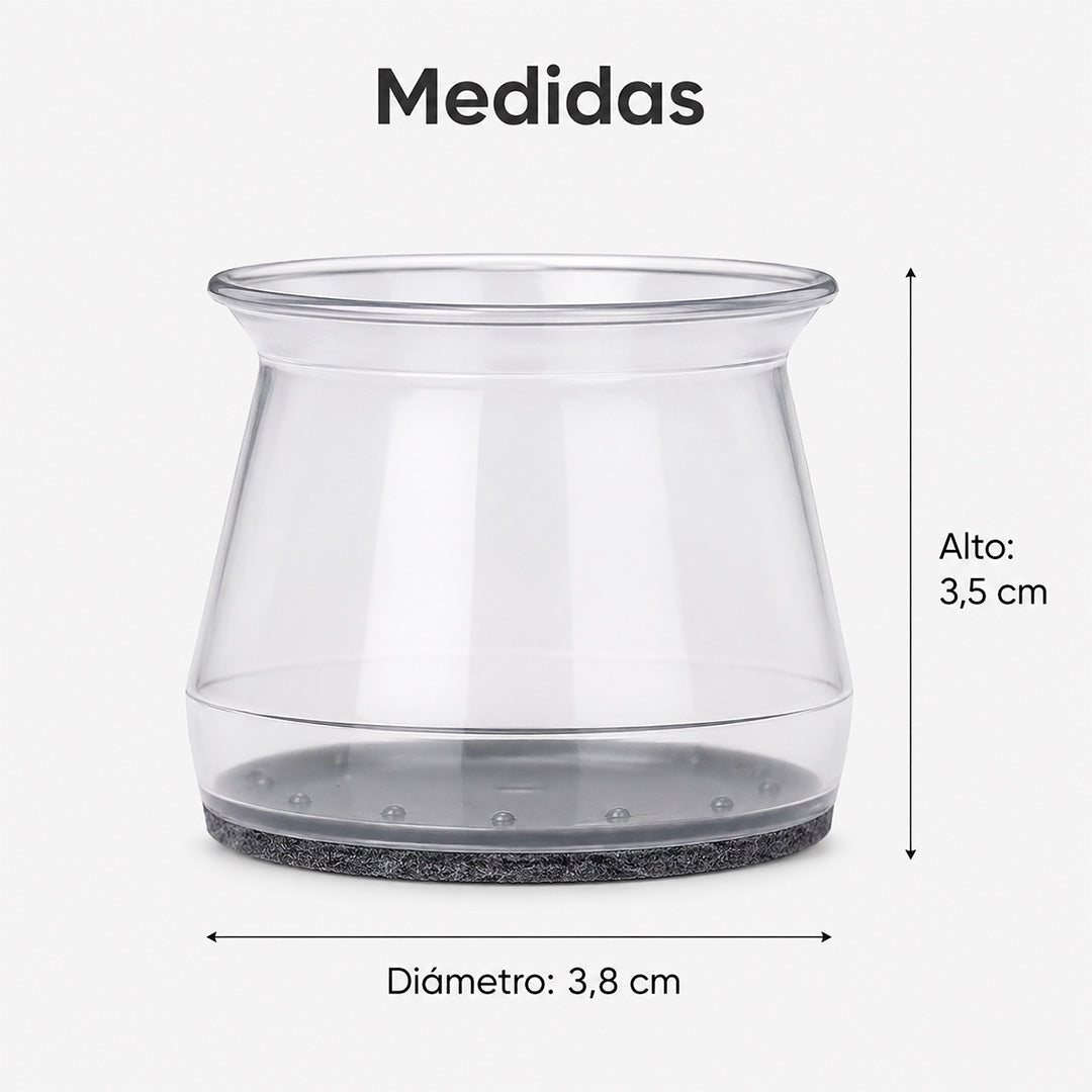 Pack de 16 Protectores de Silicona para Sillas Mil Ideas