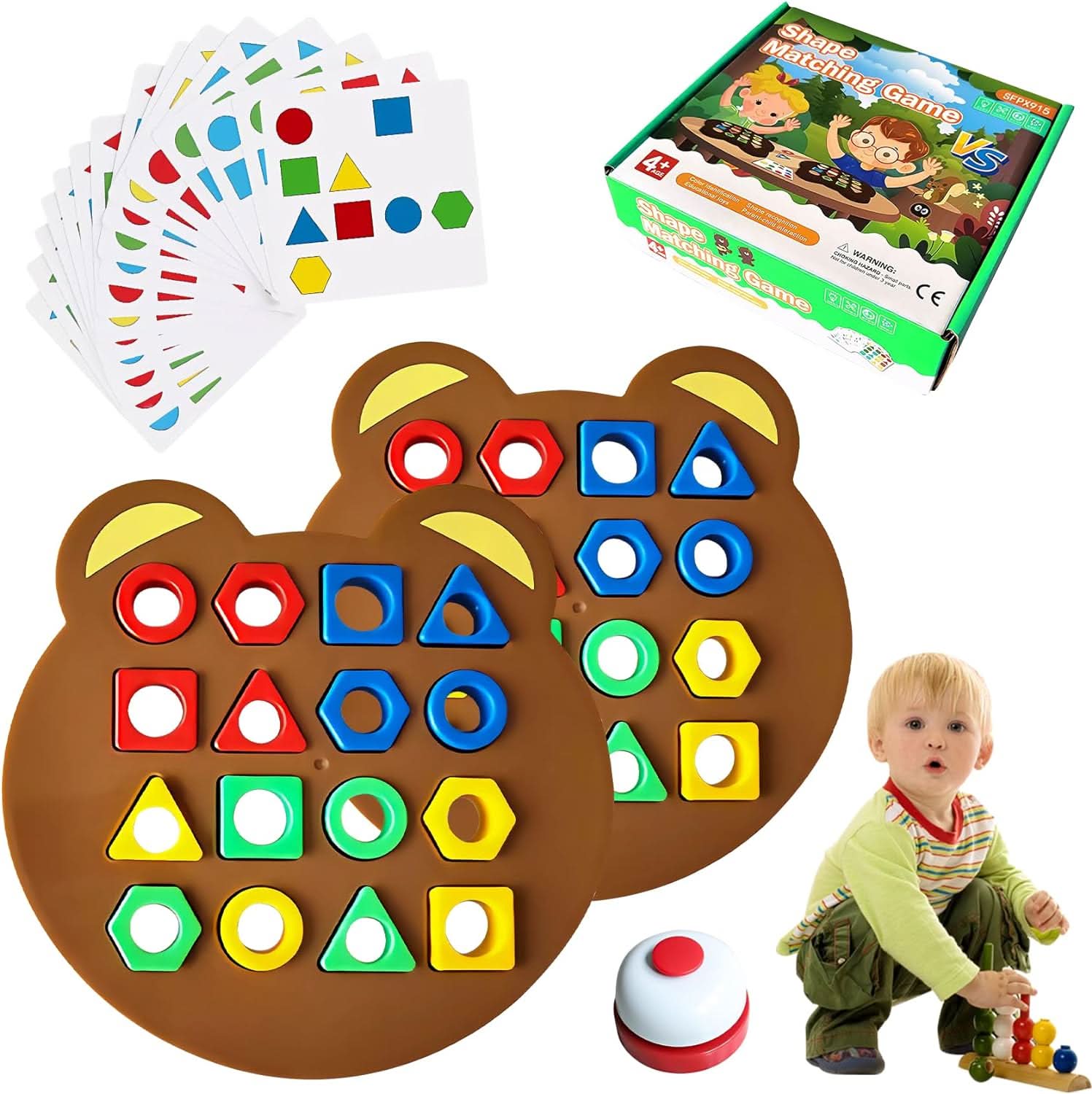 Juguete educativo sensorial rompecabezas Oso para niños – Mil Ideas