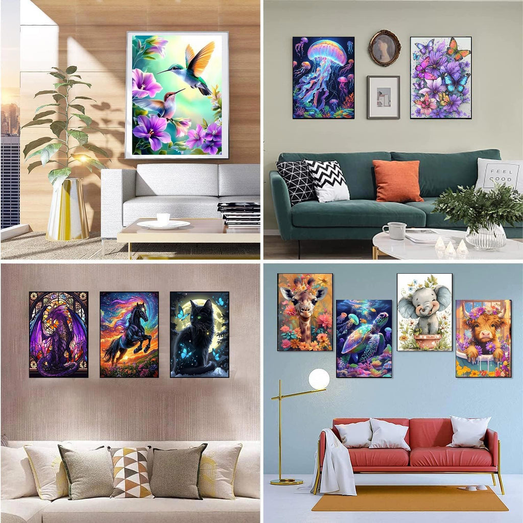 Pintura con diamante 5D detalle – Mil Ideas