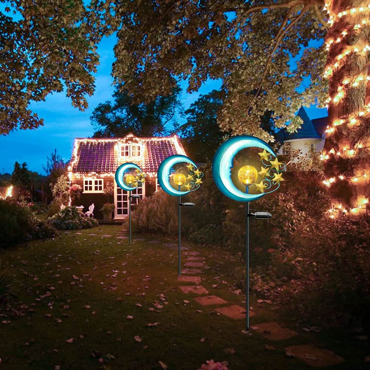 Luz Solar Moon Glass para Jardín vista adicional – Mil Ideas