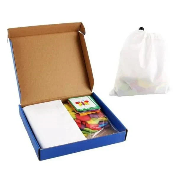 Juego Tangram de Patrones 155 Piezas vista adicional – Mil Ideas