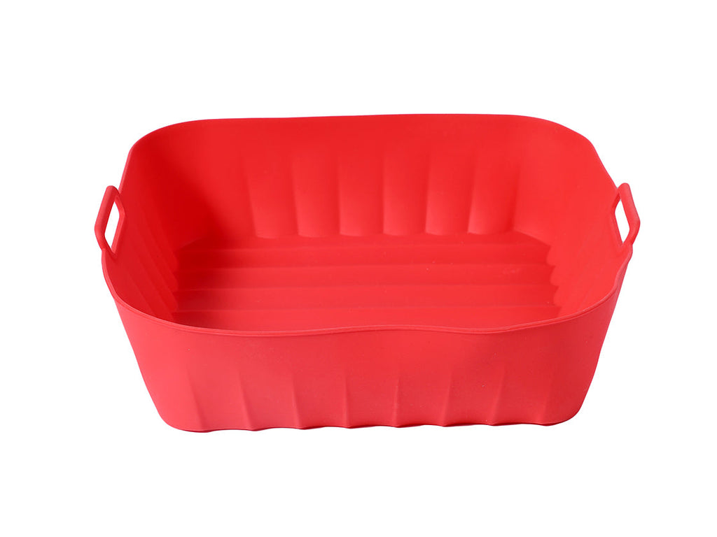 Bandeja Cuadrada de Silicona para Freidora Electrica Air Fry