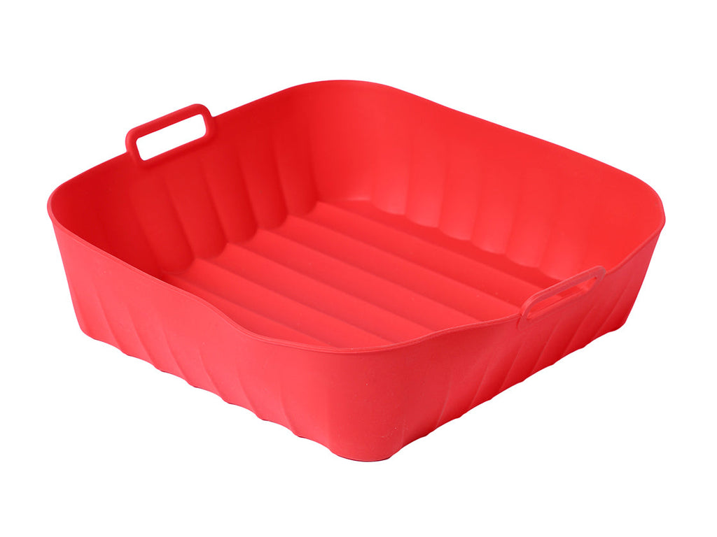Bandeja Cuadrada de Silicona para Freidora Electrica Air Fry