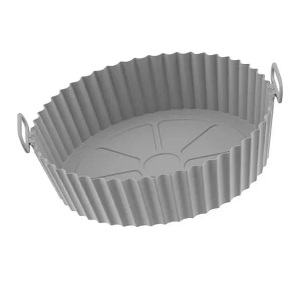 Bandeja de silicona redonda para air fryer – Mil Ideas