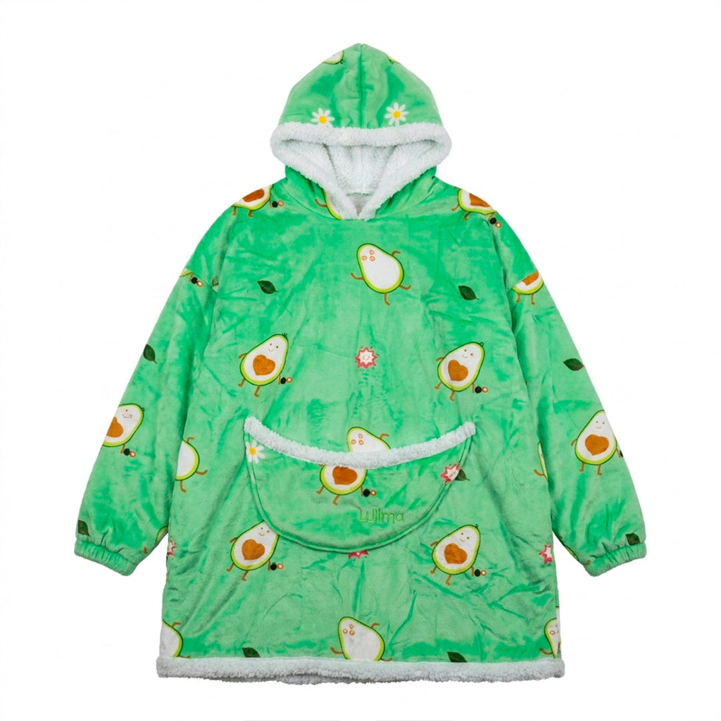 Hoodie Adultos Polar con Capucha Marca Wilma