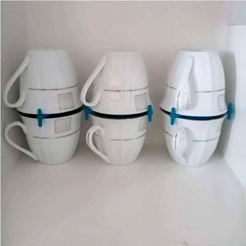 Organizadores Apilables para Tazas vista adicional – Mil Ideas