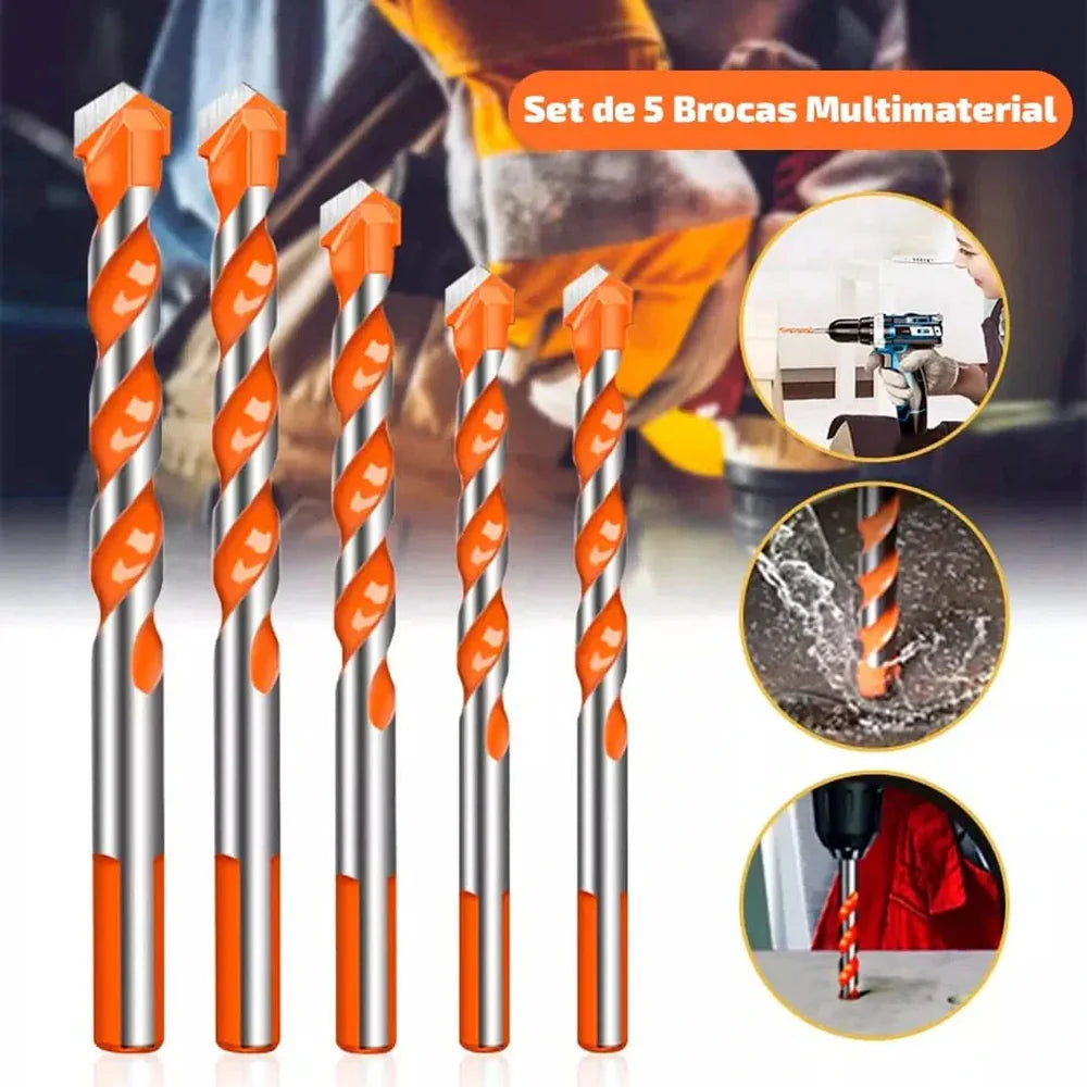 Pack de 3 juegos de 5 brocas multimaterial ProDrill Leisel vista adicional – Mil Ideas