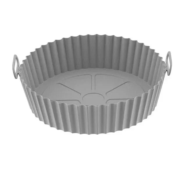 Bandeja de silicona redonda para air fryer vista adicional – Mil Ideas