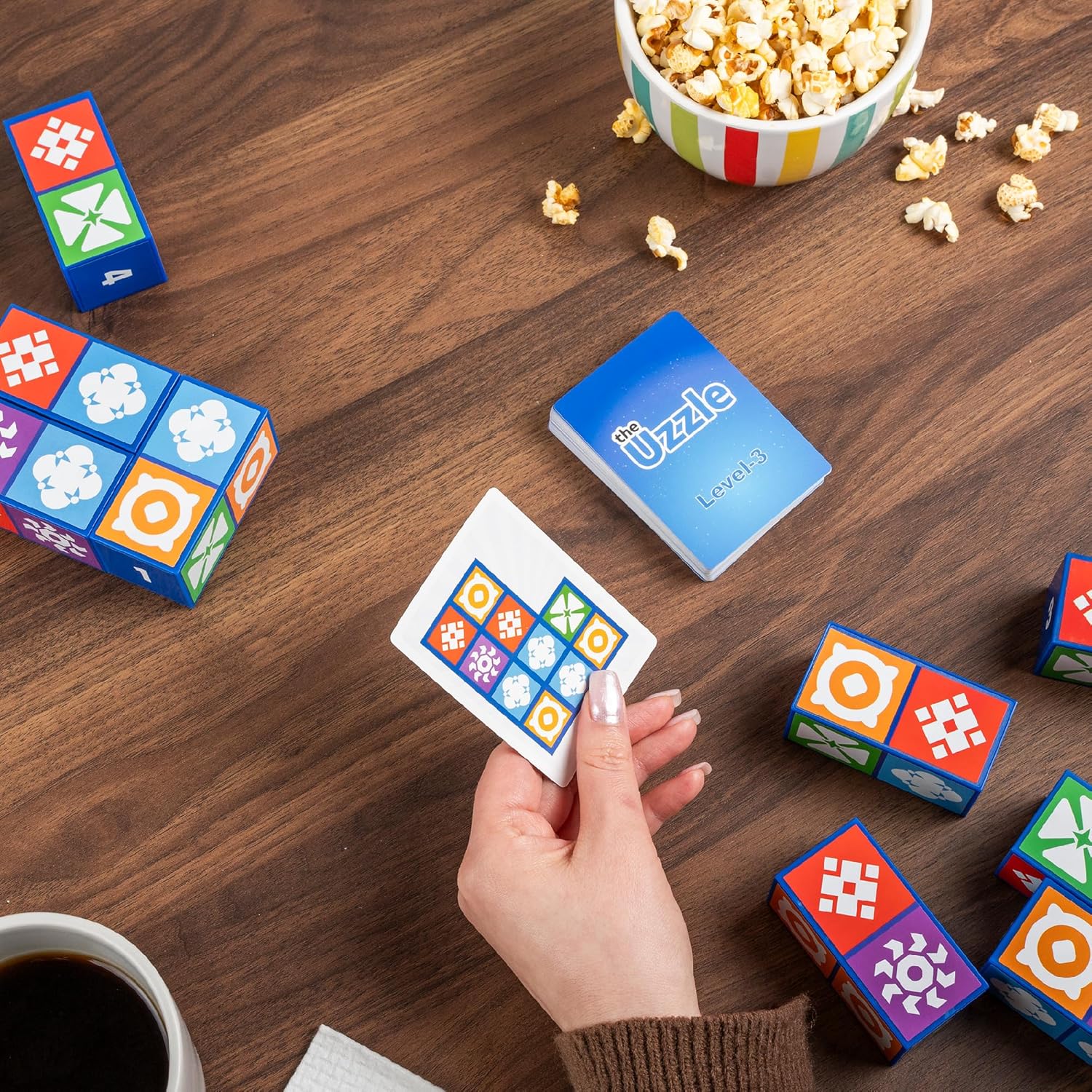 The Uzzle detalle de piezas del juego – Mil Ideas