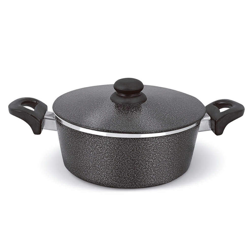 Cacerola olla de fundición craquelada – Mil Ideas