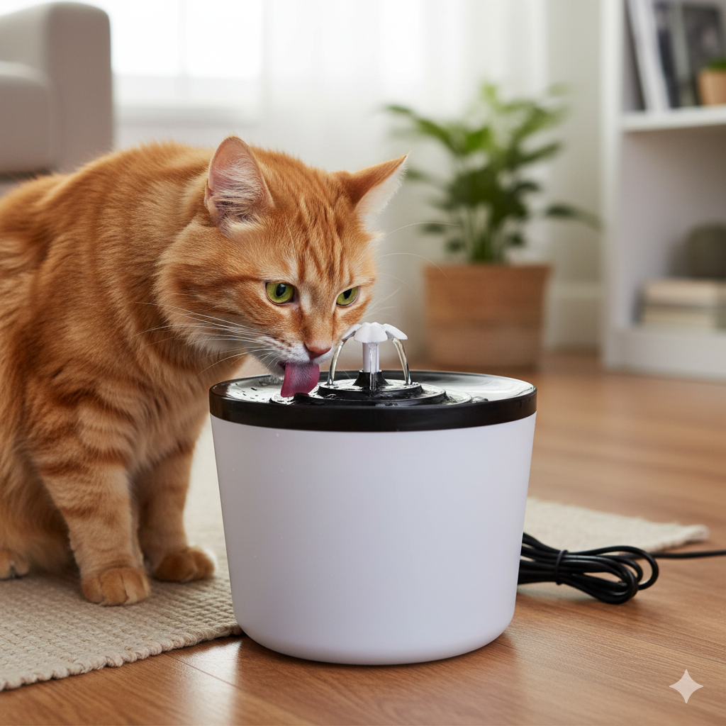 Fuente Bebedero para Mascotas Grande detalle – Mil Ideas