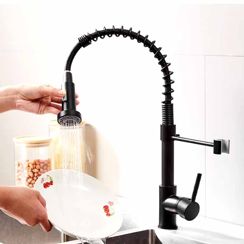Canilla Monocomando Extensible de Cocina en uso – Mil Ideas
