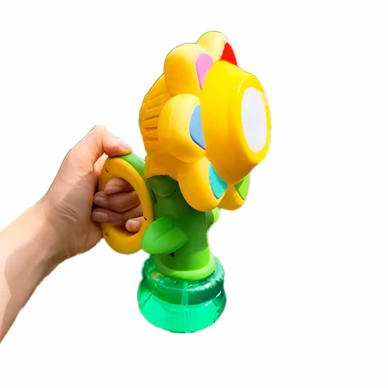Burbujero Girasol a Batería con Movimiento vista adicional – Mil Ideas