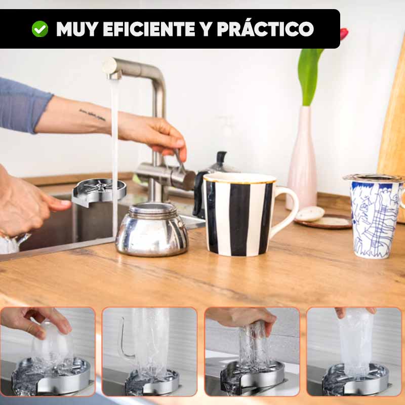 Limpiador de Vasos y Vajilla a Presión vista adicional – Mil Ideas
