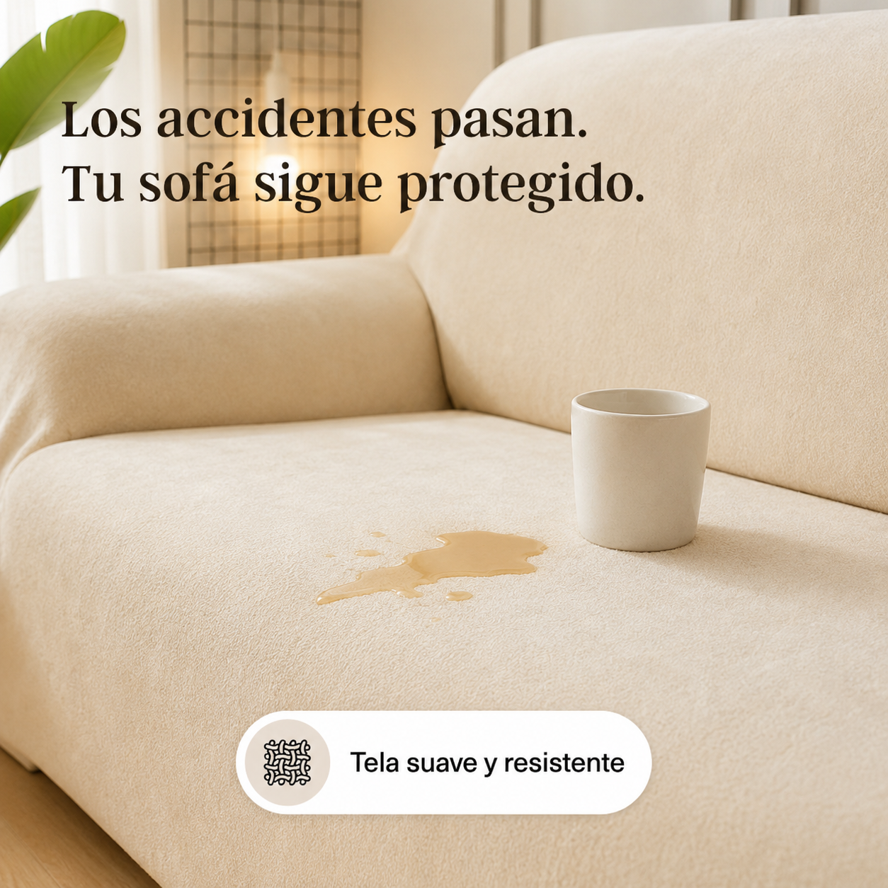 Funda Protectora de Sofá Anti Manchas Mil Ideas