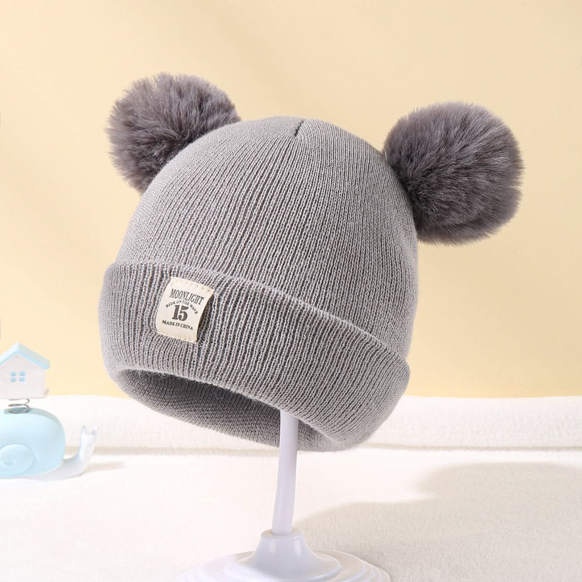 Gorro de lana con orejas Sweet-Soft – Mil Ideas