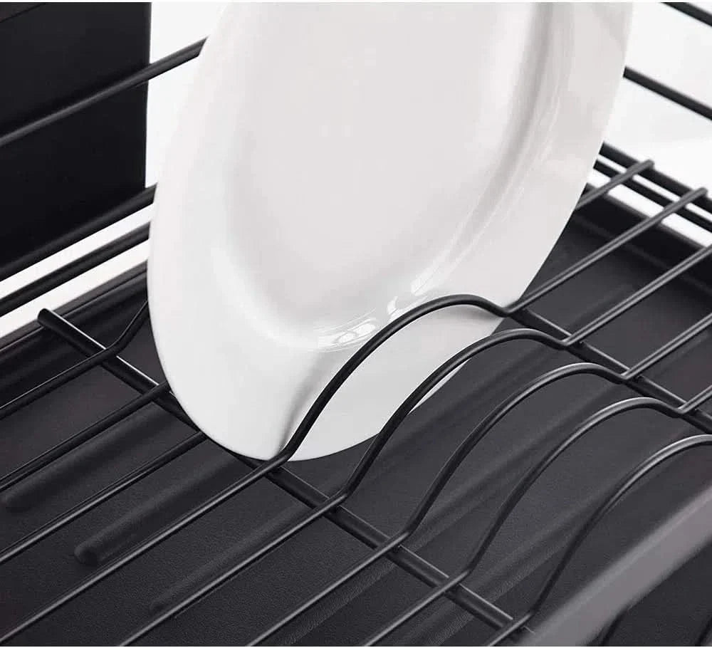 Escurridor acero madera 1 nivel detalle – Mil Ideas