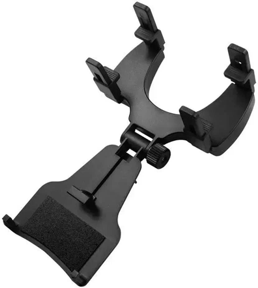 Soporte de celular para auto espejo retrovisor en uso – Mil Ideas