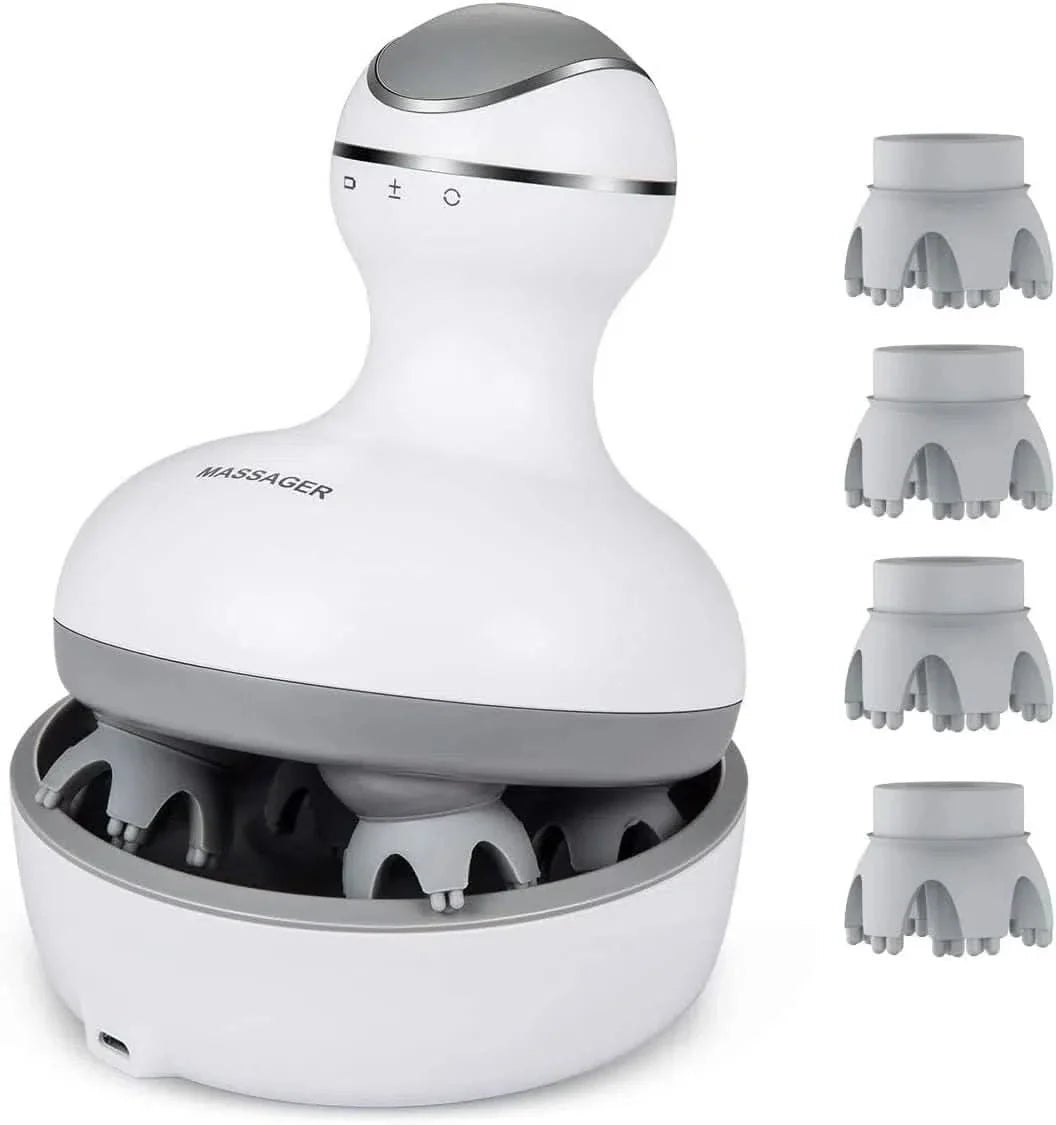 Masajeador de cabeza eléctrico portátil 5W recargable – Mil Ideas