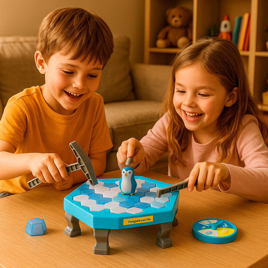 Juego pinguinos con equilibrio en uso – Mil Ideas