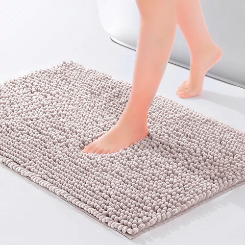 Alfombra de chenilla para baño gran absorción – Mil Ideas