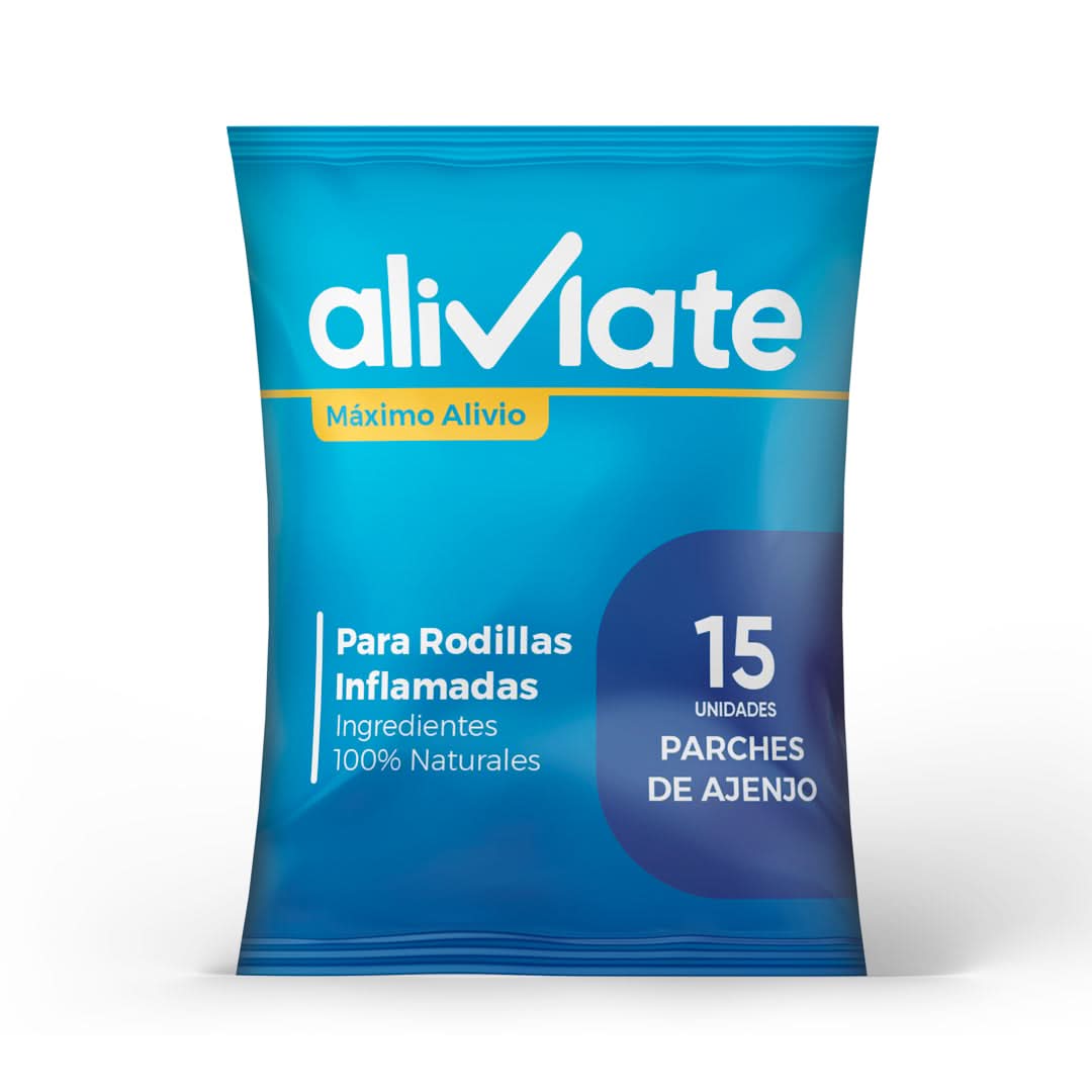 Parches para rodilla Aliviate pack 15 unidades – Mil Ideas