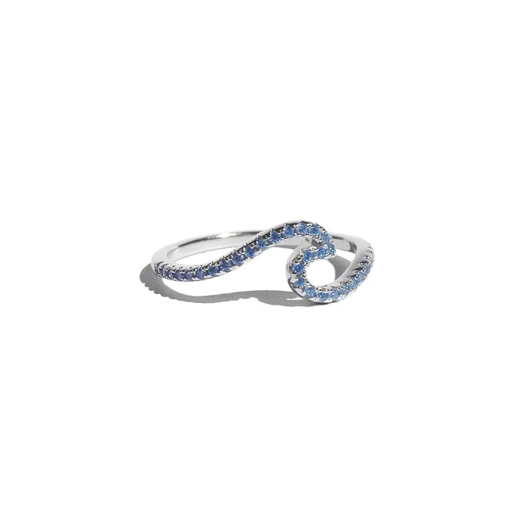Anillo Ocean Surf plata 925 vista adicional – Mil Ideas