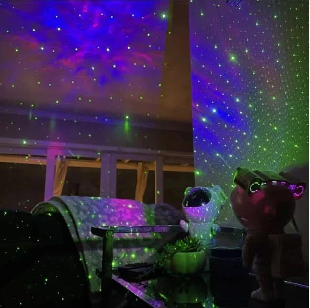 Lámpara Proyector Astronauta LED detalle – Mil Ideas