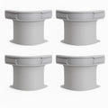 Set de 4 sujetadores ajustables sábana antideslizante – Mil Ideas