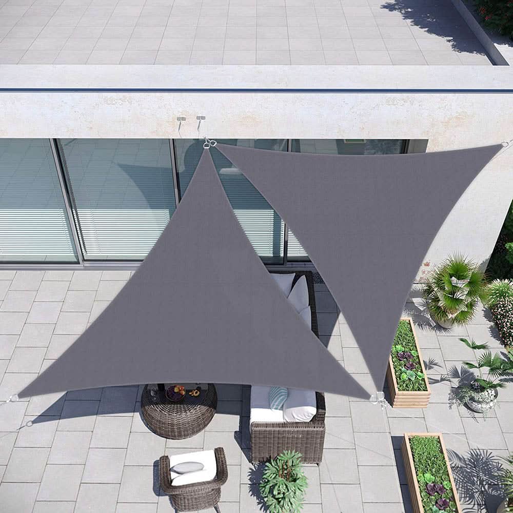 Malla Parasol Triangular Vela Impermeable vista adicional – Mil Ideas