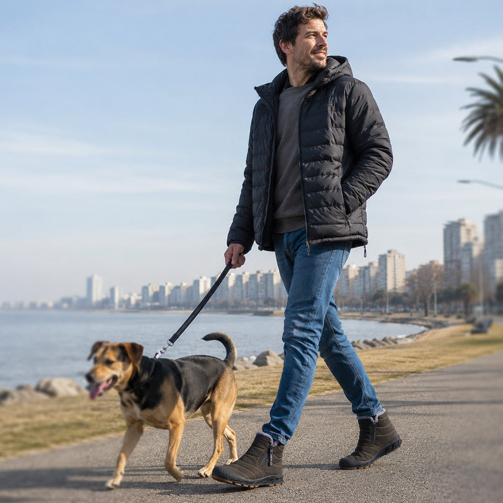 Botas Unisex CityStep de Invierno Con Felpa y Antideslizante
