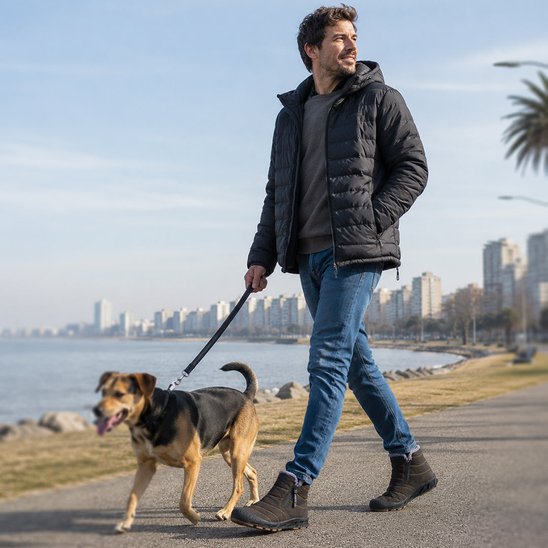 Botas Unisex CityStep de Invierno Con Felpa y Antideslizante