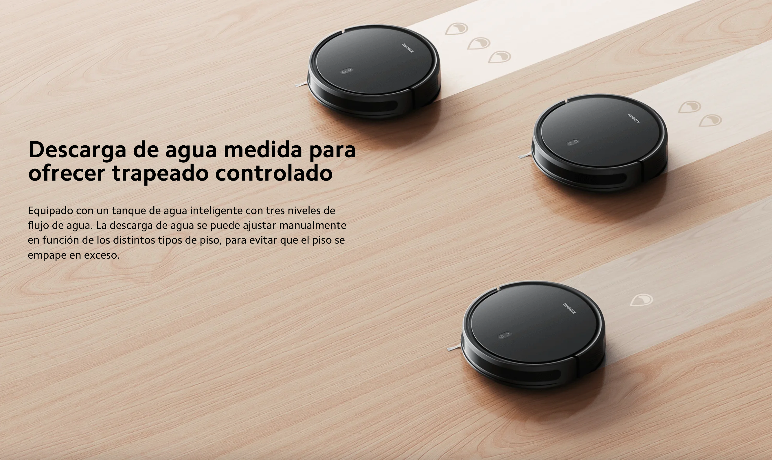 Aspiradora Xiaomi Robot Vacuum E10C negra vista adicional – Mil Ideas