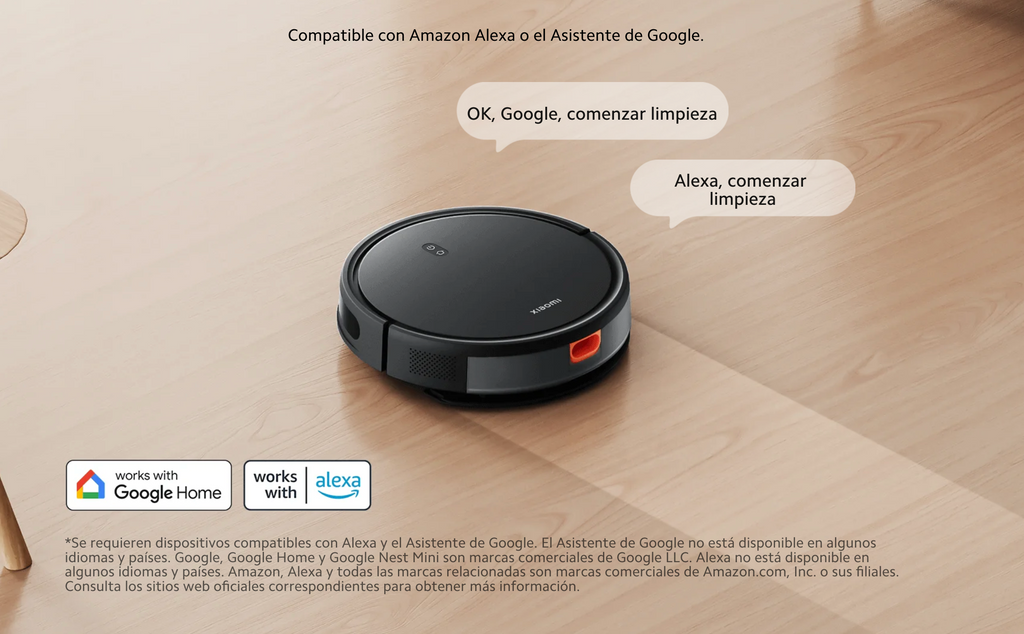 Aspiradora Xiaomi Robot Vacuum E10C negra vista adicional – Mil Ideas