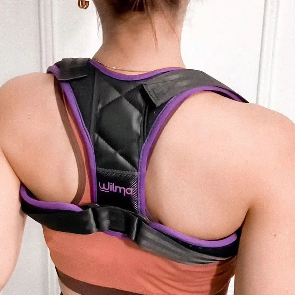 Corrector de postura PerfectBack Wilma en uso – Mil Ideas