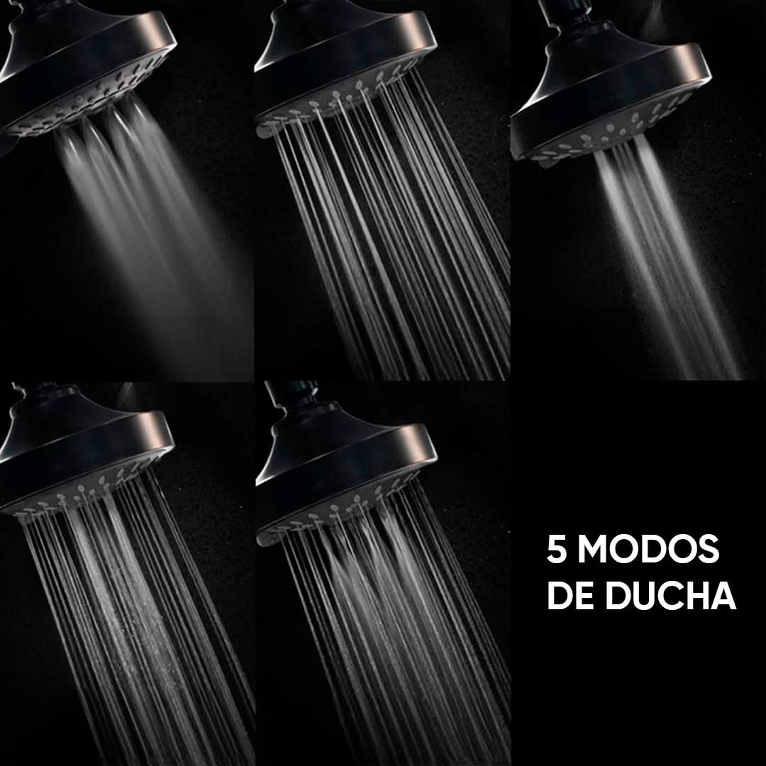 Cabezal de ducha Vastar 5 modos Slim detalle – Mil Ideas